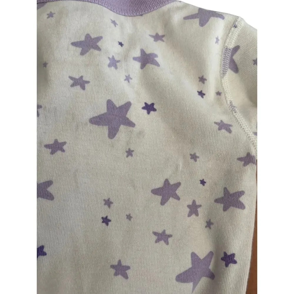 Hanna Andersson Moon and Back Girls 2 pc Pajamas Size 110 5 Play Condition